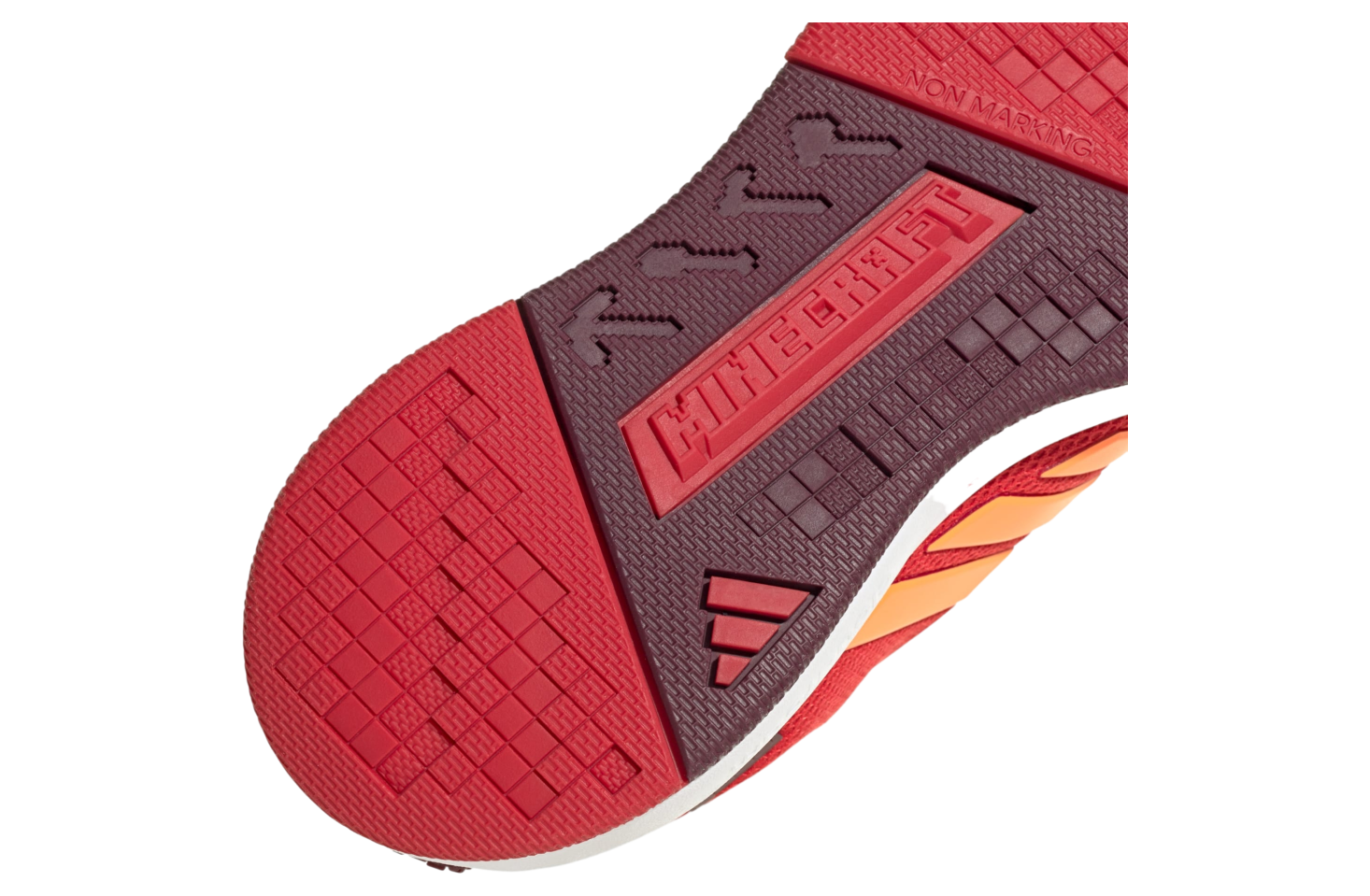 Adidas Minecraft Pro Junior GS Better Scarlet / Lucid Orange