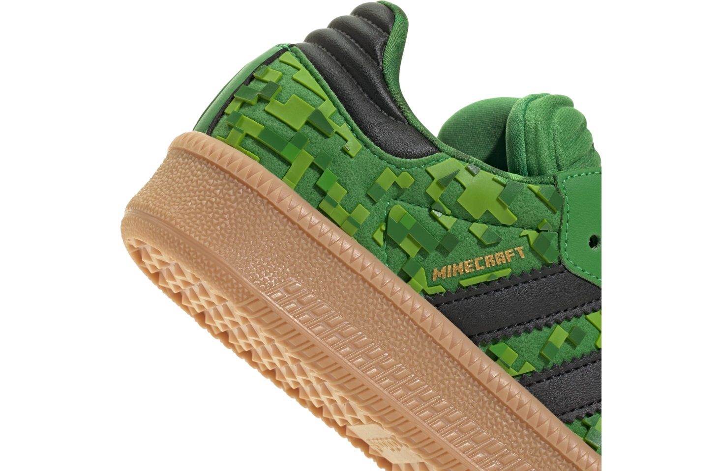 Adidas Minecraft Samba Xlg GS Green / Core Black