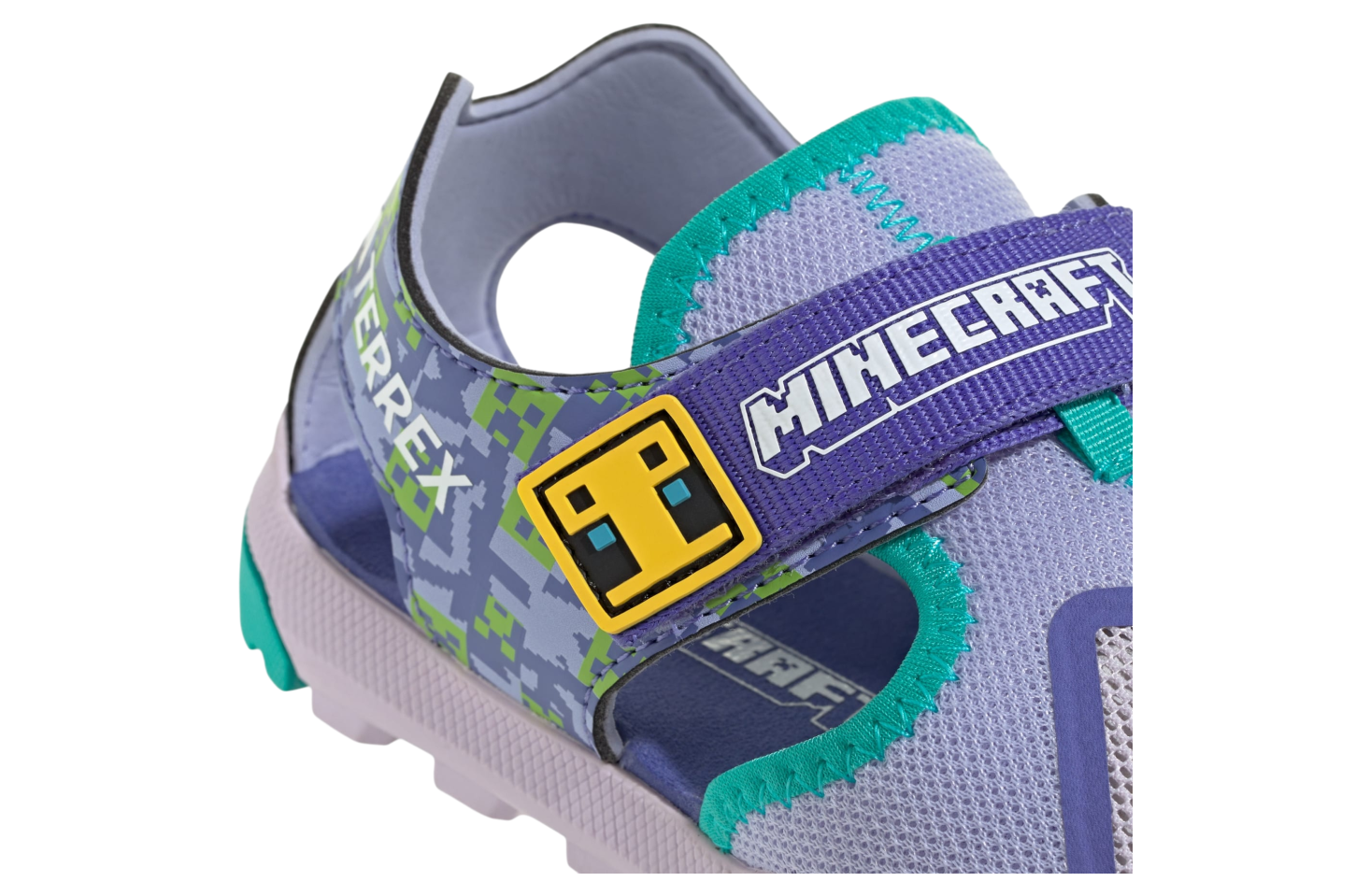 Adidas Minecraft Terrex Captain Toey 2.0 GS Violet Tone / Semi Cobalt Blue