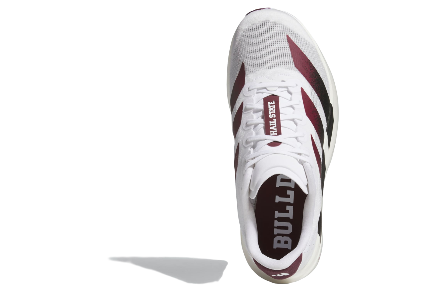 Adidas Mississippi State Bulldogs Adizero Evo SL Cloud White / Core Black