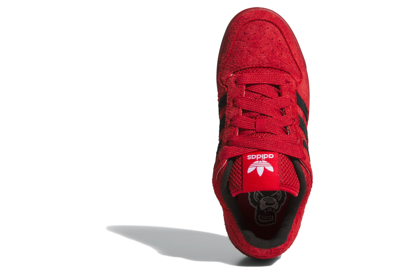 Adidas NC State Wolfpack Forum Low CL Core Black / Cloud White