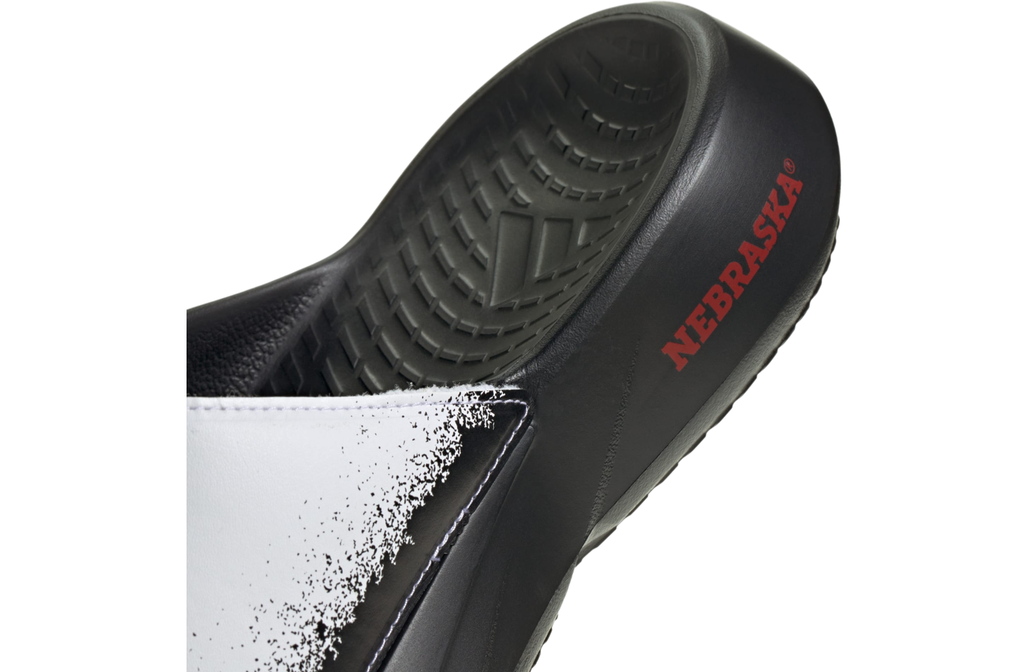 Adidas Nebraska Cornhuskers Lightblaze Slide Core Black / Team Power Red