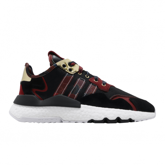 adidas Nite Jogger Core Black Gold Metallic FW5272