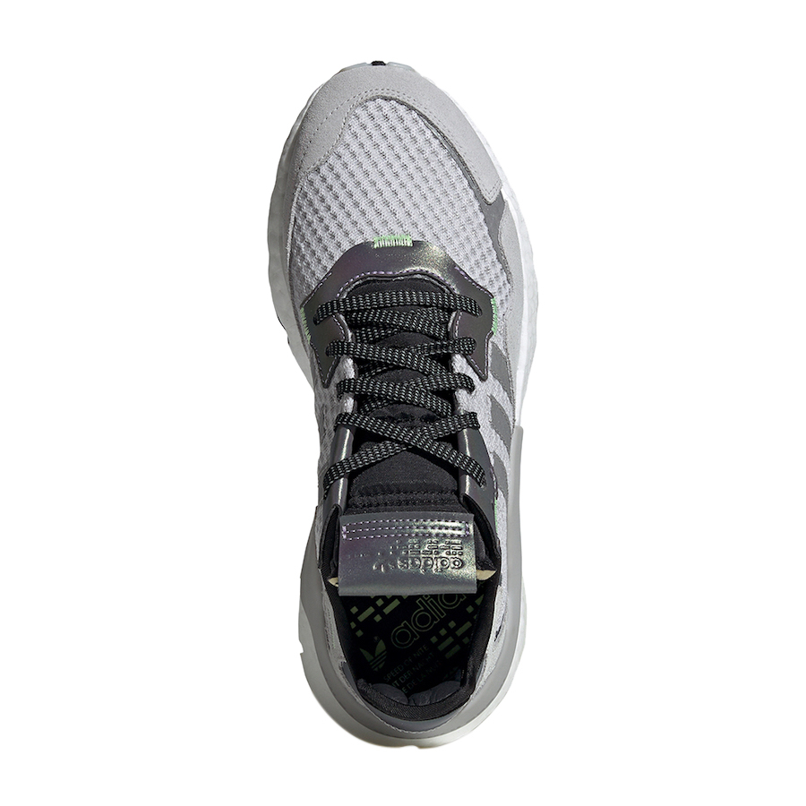 BES loyaliteit Secretaris adidas Nite Jogger Solid Grey Neon EF5839 - KicksOnFire.com