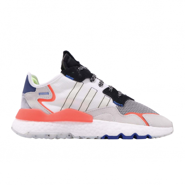 adidas Nite Jogger White Black Solar Red