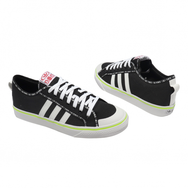 adidas Nizza Core Black Vivid Red GX6094