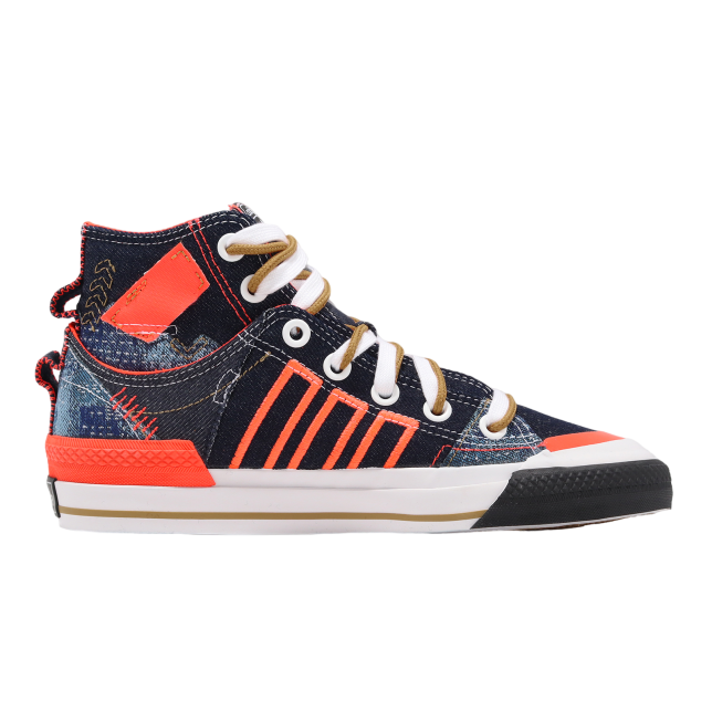 Adidas Nizza HI DL Blue / Orange FZ5238