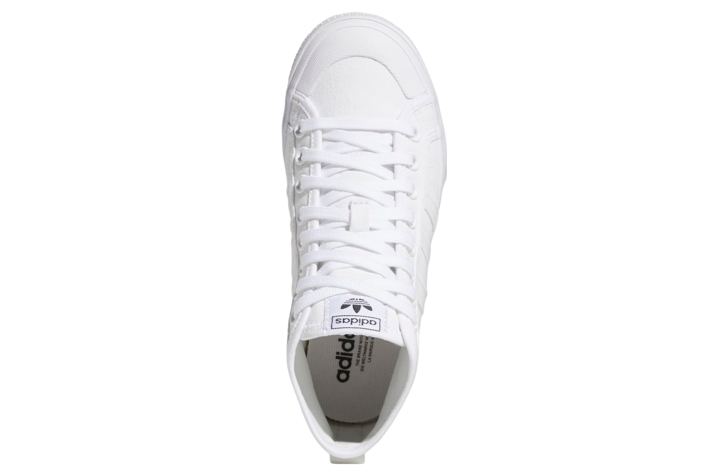 Adidas Nizza Platform Mid WMNS Cloud White