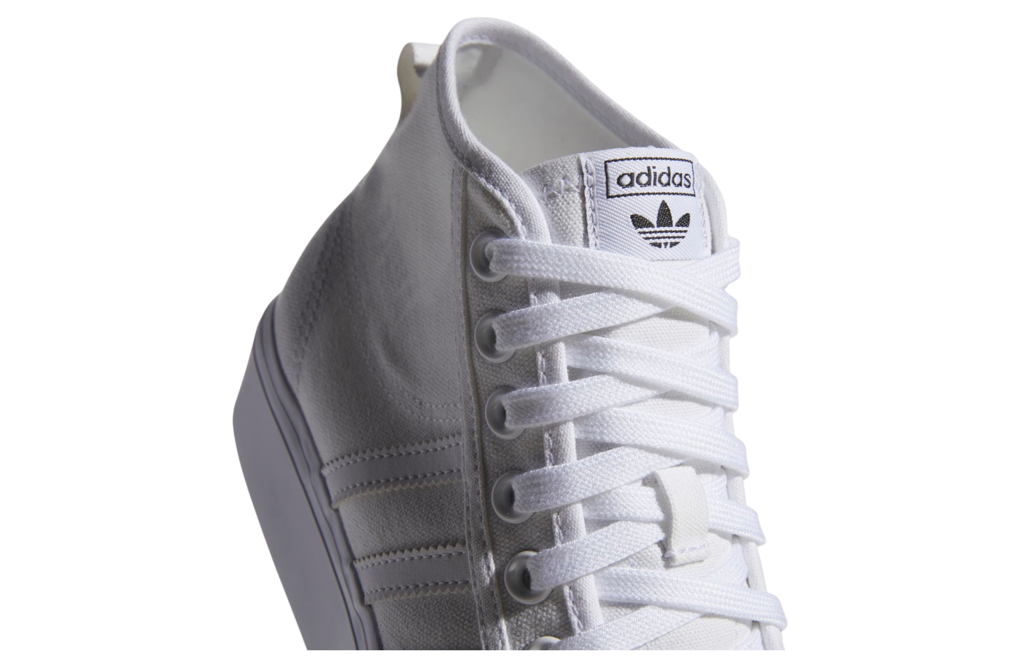 Adidas Nizza Platform Mid WMNS Cloud White