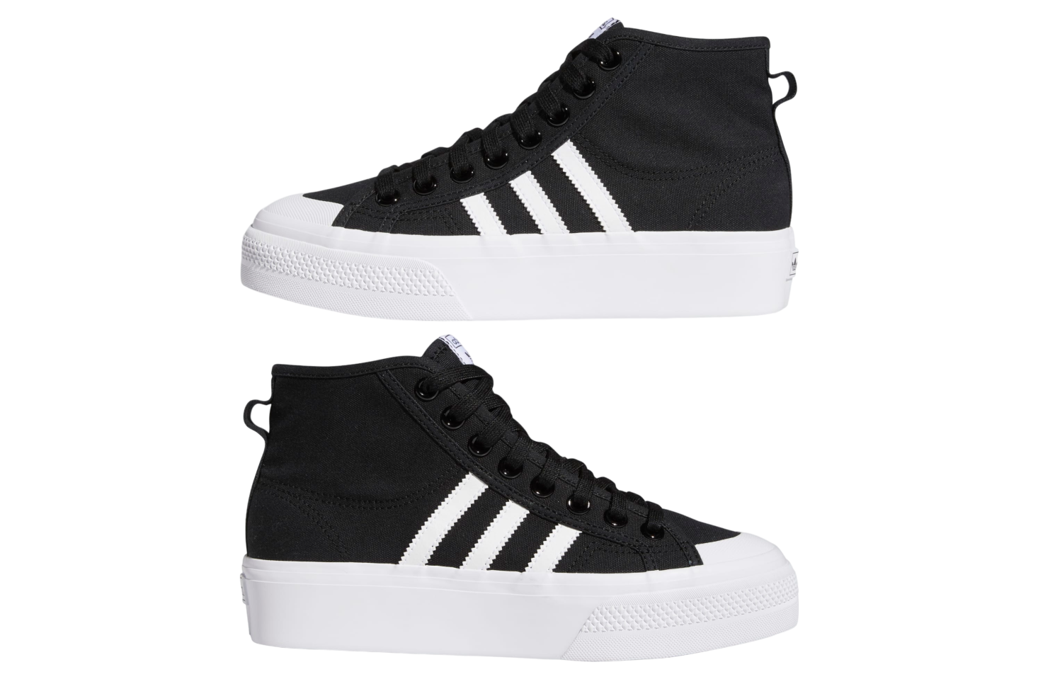 Adidas Nizza Platform Mid WMNS Core Black / Cloud White