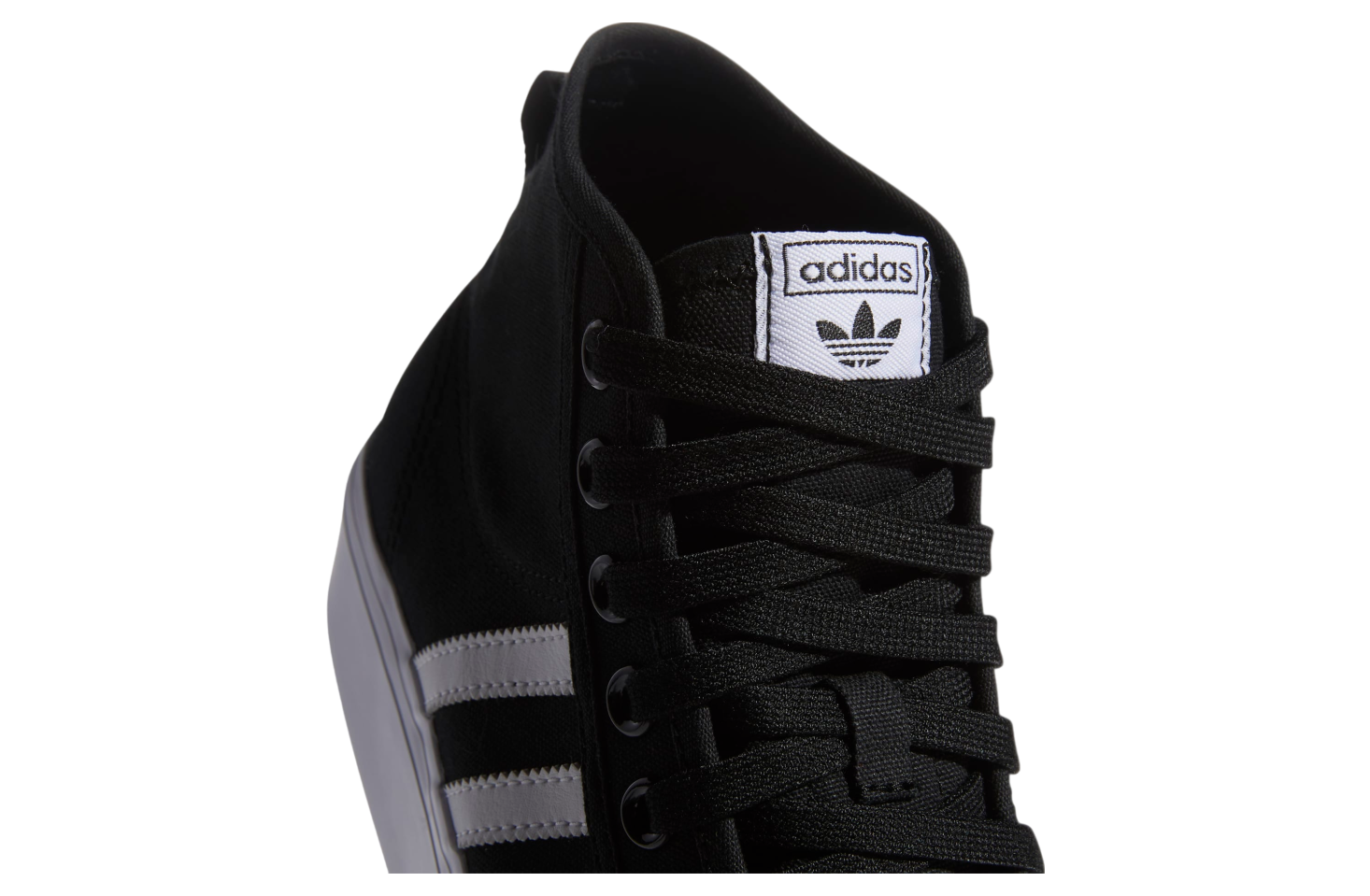 Adidas Nizza Platform Mid Wmns Core Black / Cloud White