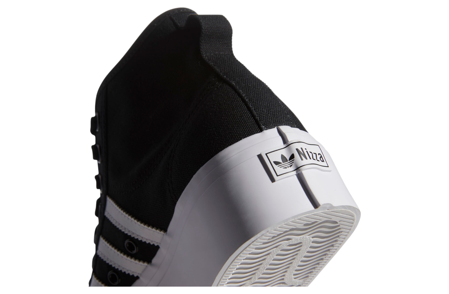 Adidas Nizza Platform Mid Wmns Core Black / Cloud White