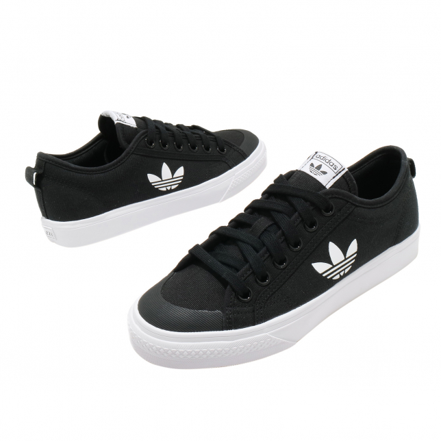 adidas Nizza Trefoil Core Black Footwear White