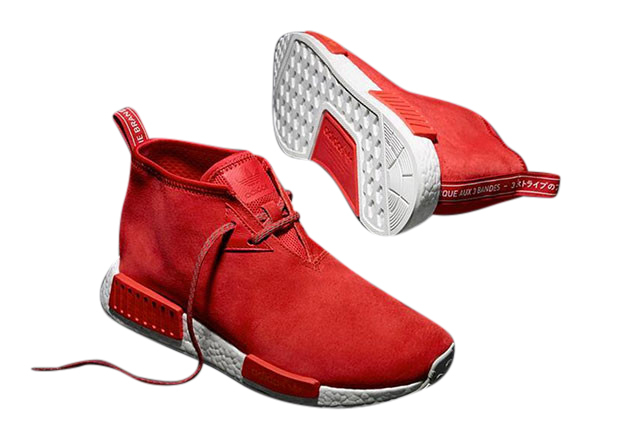 adidas NMD Chukka - Red Suede S79147