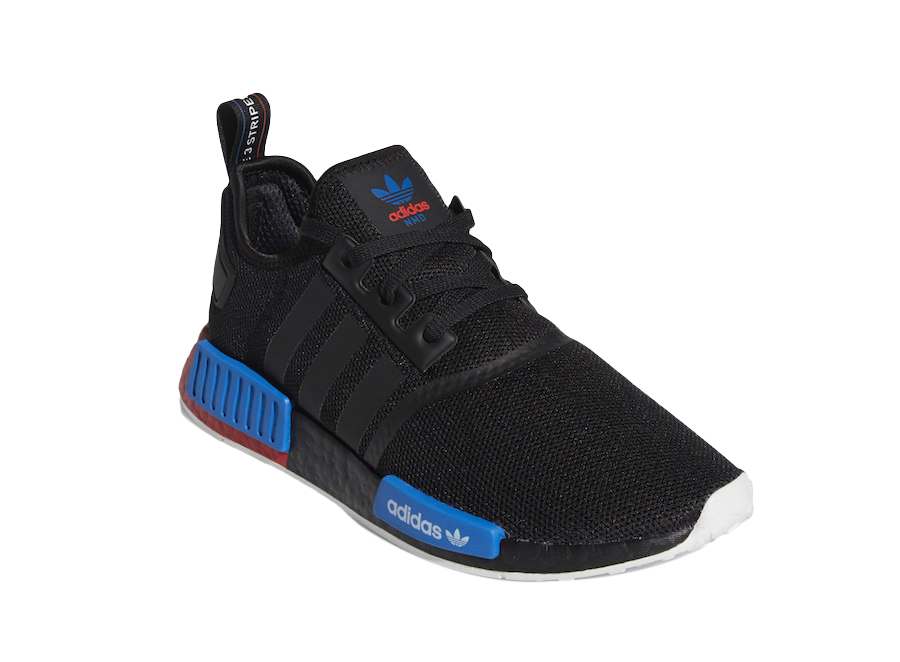 black red and blue nmd