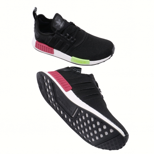 adidas NMD R1 Core Black Energy Pink EE5100
