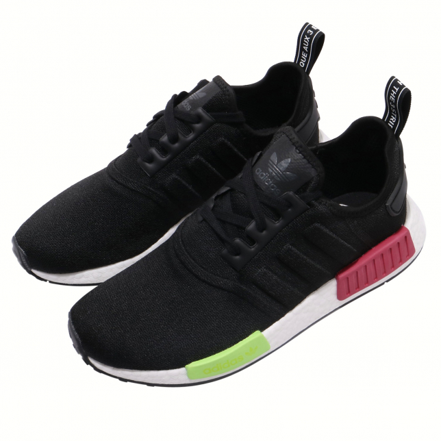 nmd r1 black and pink