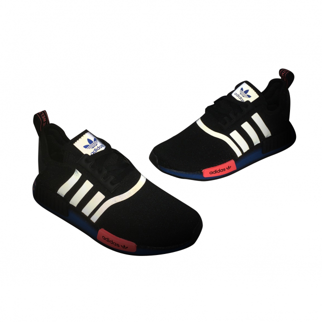 adidas NMD R1 Core Black Signal Coral