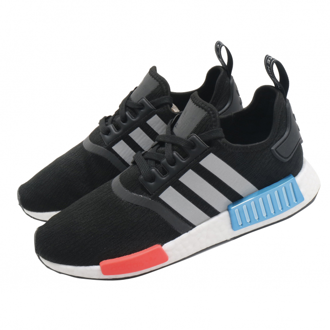 nmd core black solar red