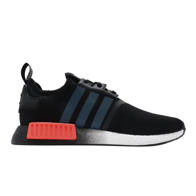 adidas NMD R1 Core Black Solar Orange