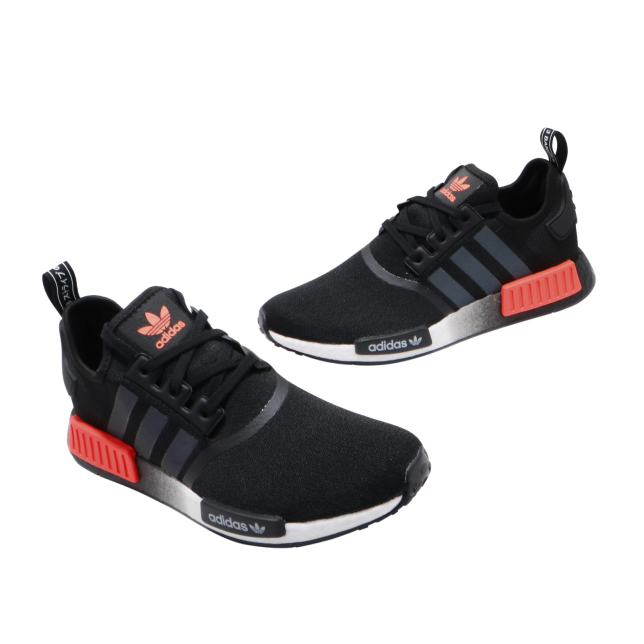 adidas NMD R1 Core Black Solar Orange