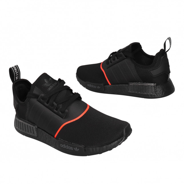 adidas NMD R1 Core Black Solar Red EE5085