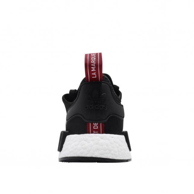 adidas NMD R1 Core Black White Red - Aug 2019 - EG2697