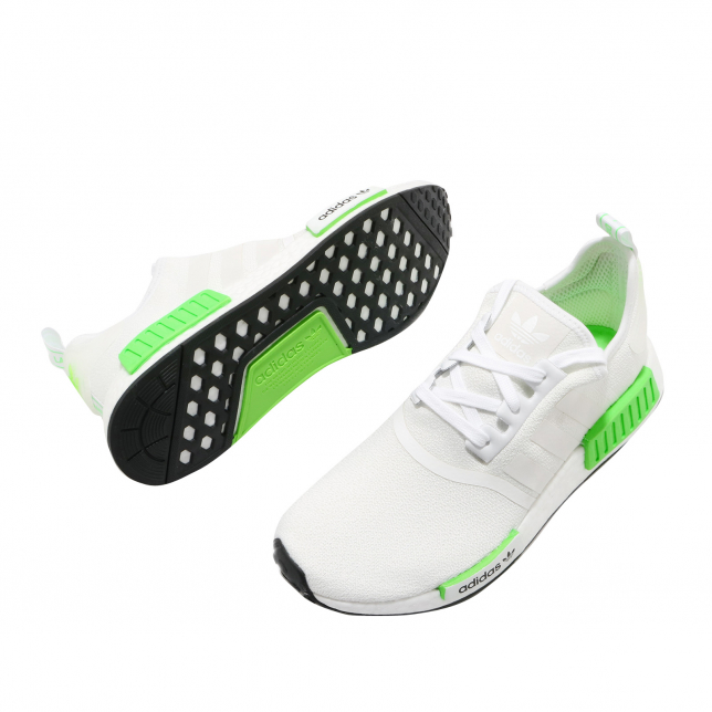 adidas NMD R1 Footwear White Solar Green FX3096