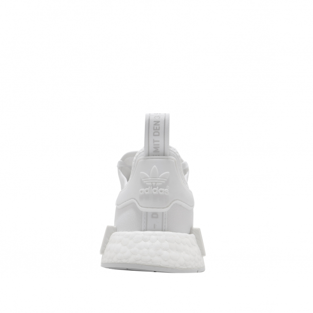 adidas NMD R1 GS Cloud White Crystal White - Sep 2020 - FW0432