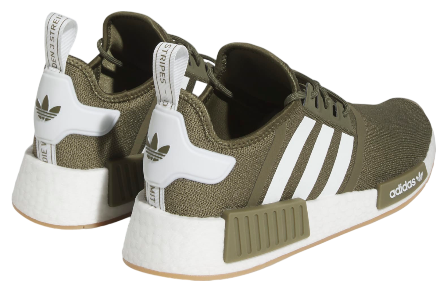 Adidas Nmd_r1 Olive Strata / Cloud White