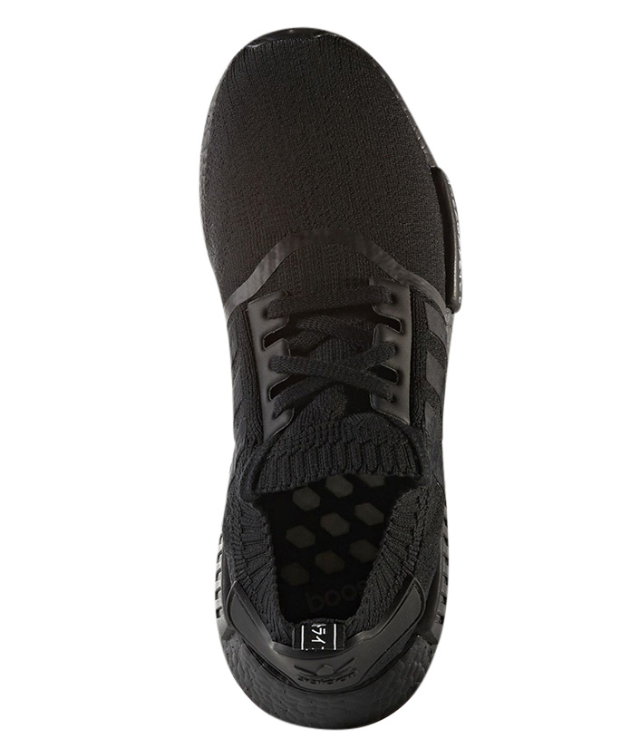 adidas NMD R1 Primeknit Triple Black BZ0220 - KicksOnFire.com