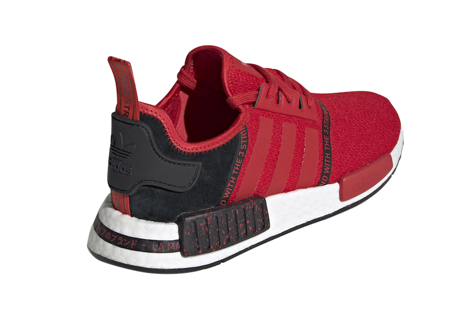 BUY Adidas NMD Red Black Speckle | Kixify Marketplace