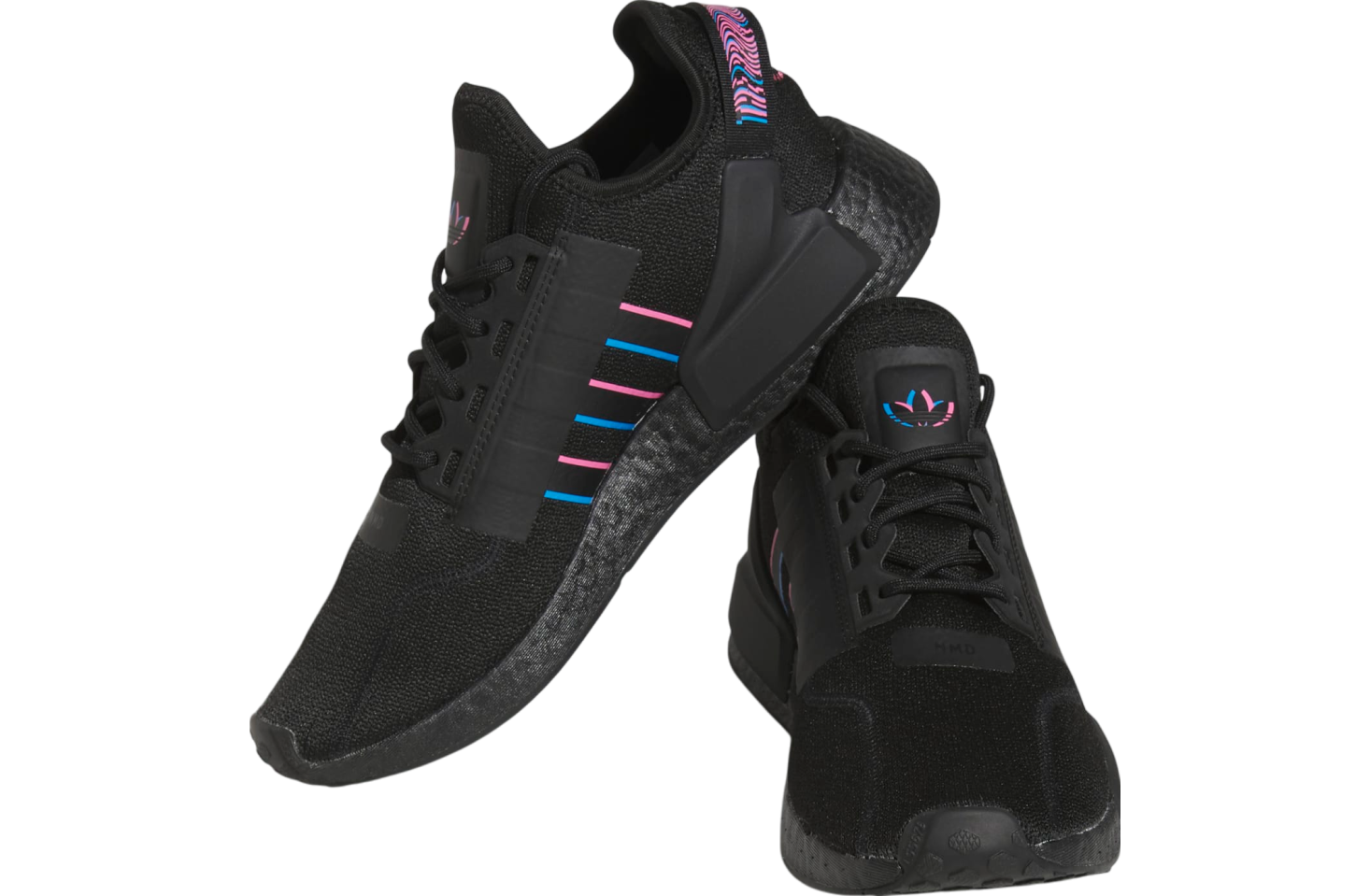 Adidas Nmd_r1 V2 Core Black / Pulse Blue