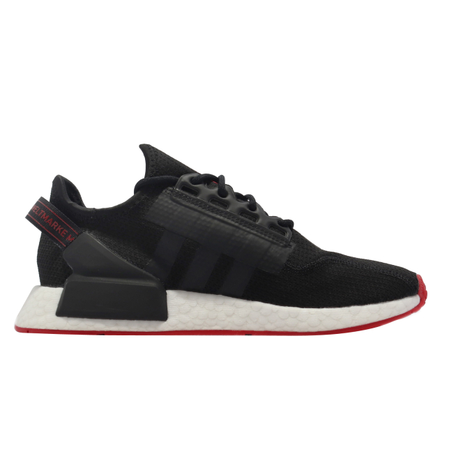 adidas NMD R1 V2 Core Black Scarlet