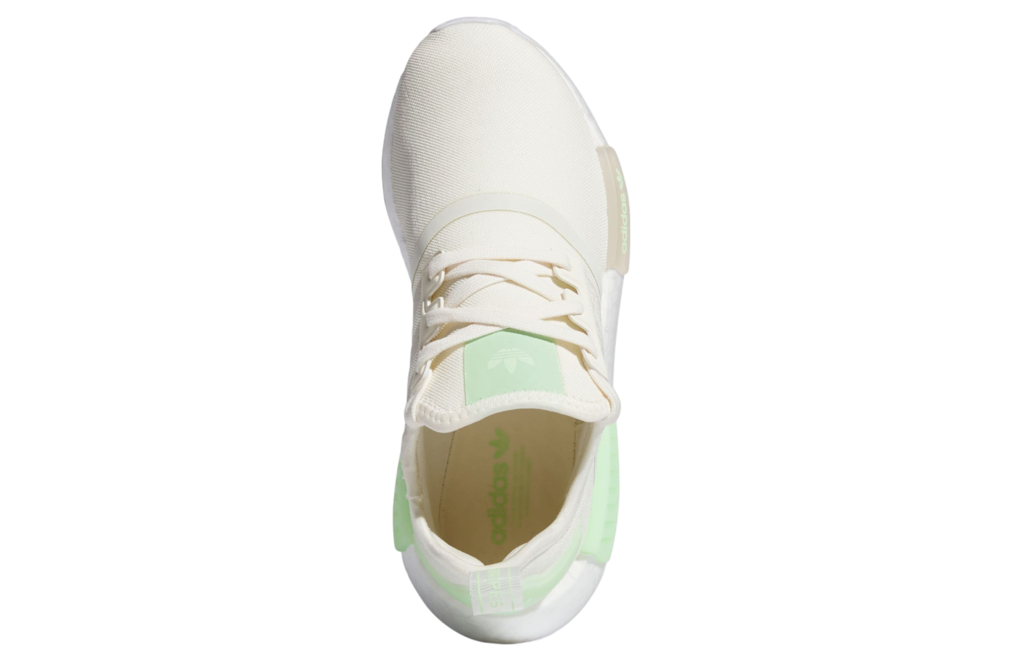 Adidas Nmd_r1 WMNS Cream White / Semi Green Spark