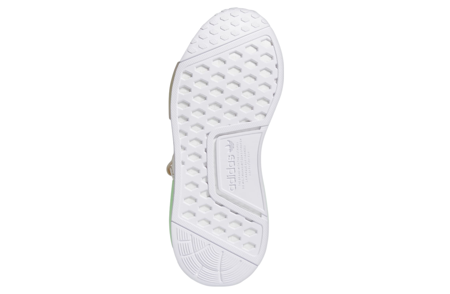 Adidas Nmd_r1 WMNS Cream White / Semi Green Spark