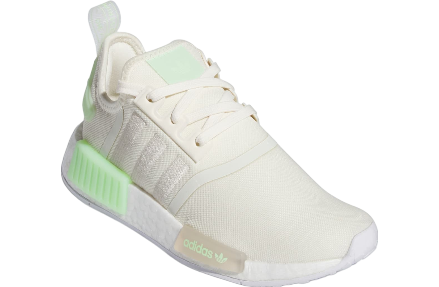 Adidas Nmd_r1 WMNS Cream White / Semi Green Spark