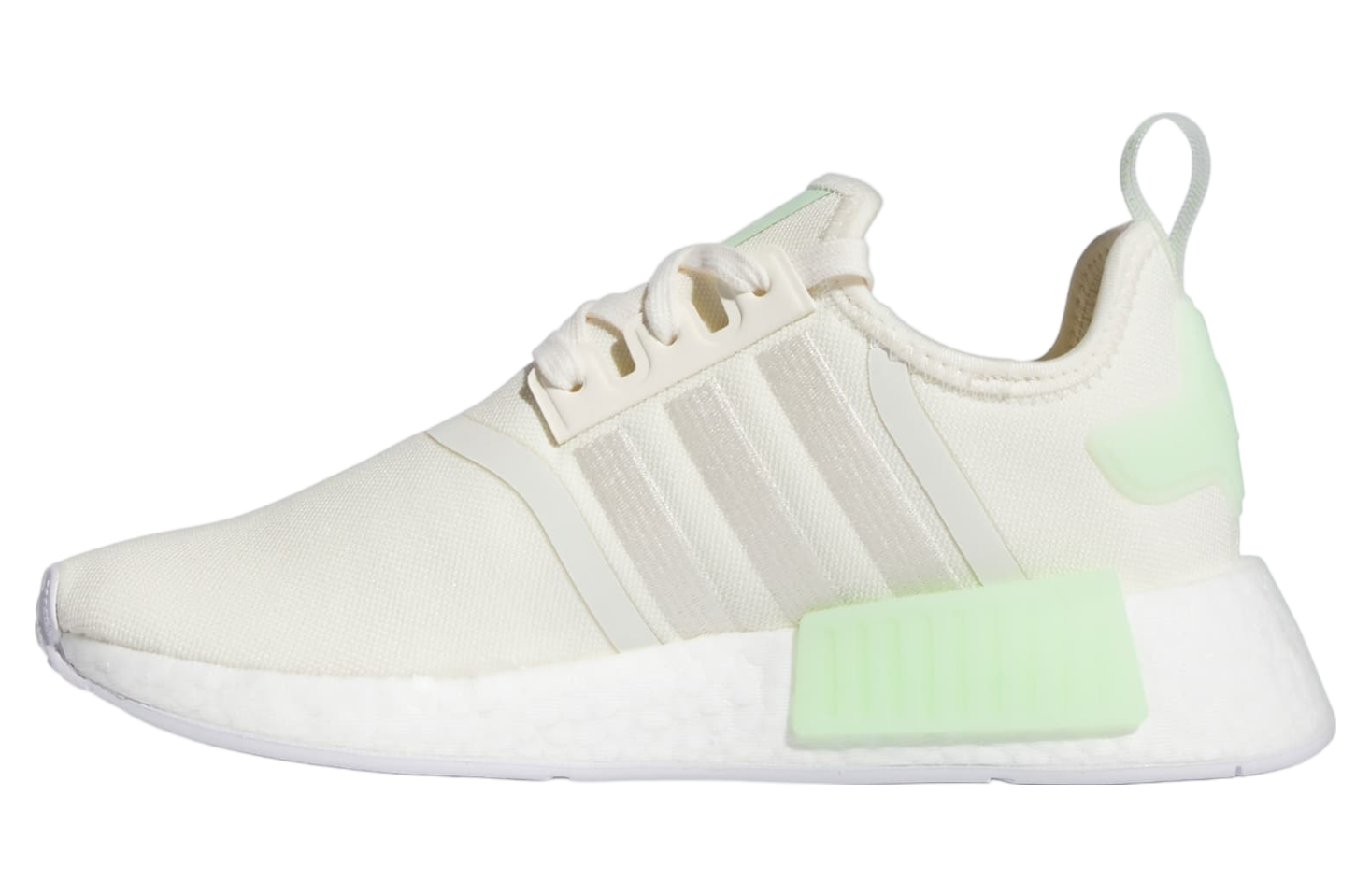 Adidas Nmd_r1 WMNS Cream White / Semi Green Spark