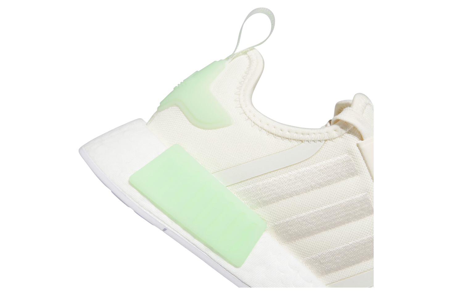 Adidas Nmd_r1 WMNS Cream White / Semi Green Spark