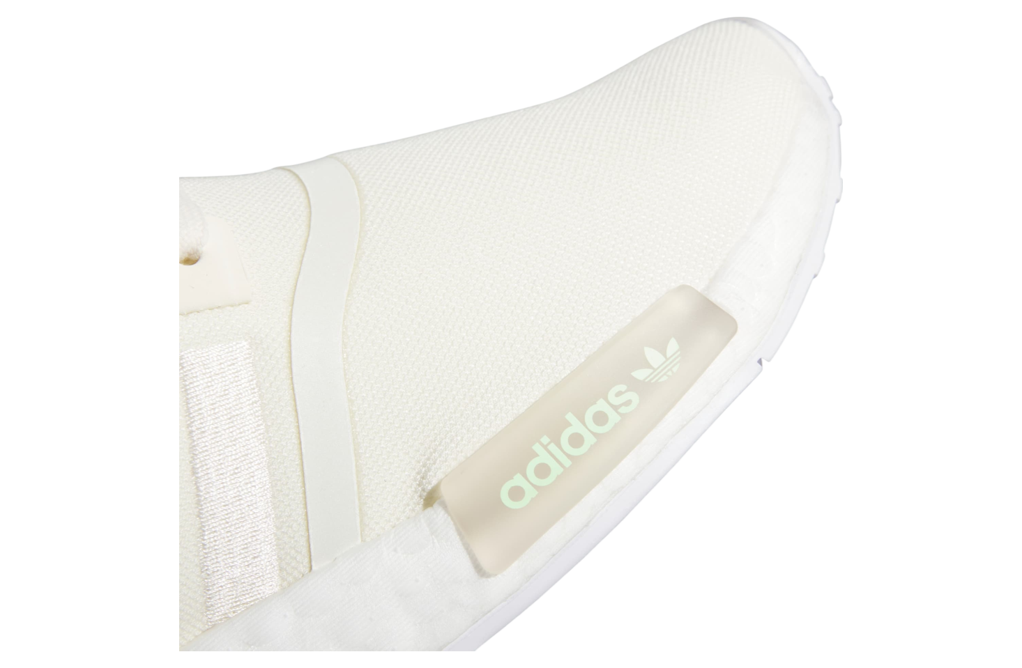 Adidas Nmd_r1 WMNS Cream White / Semi Green Spark