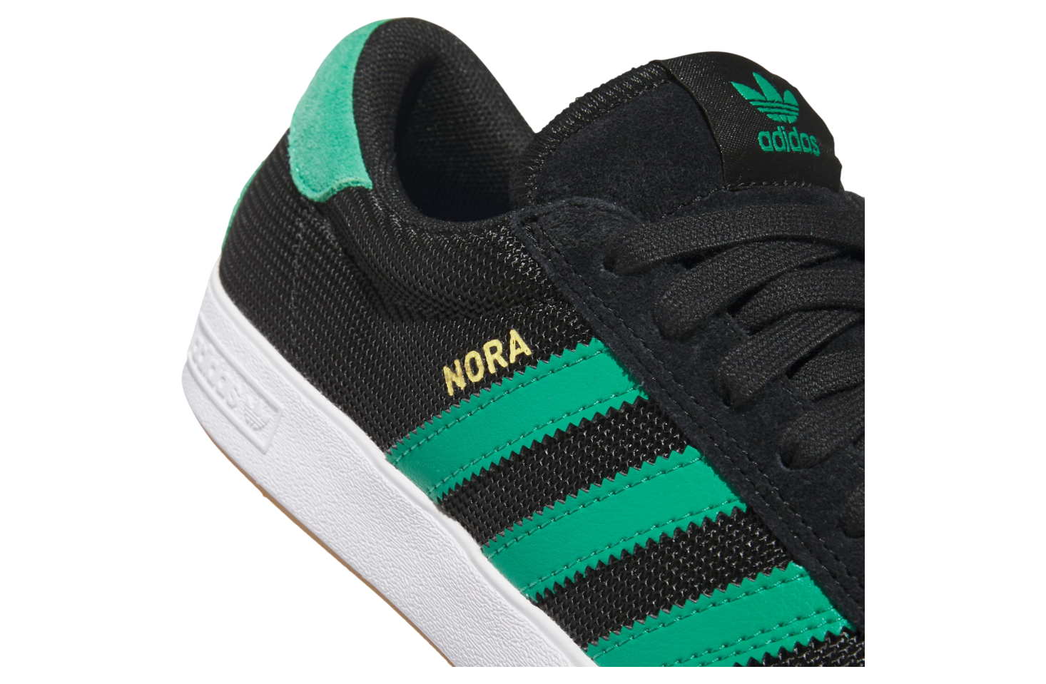 Adidas Nora Core Black / Court Green