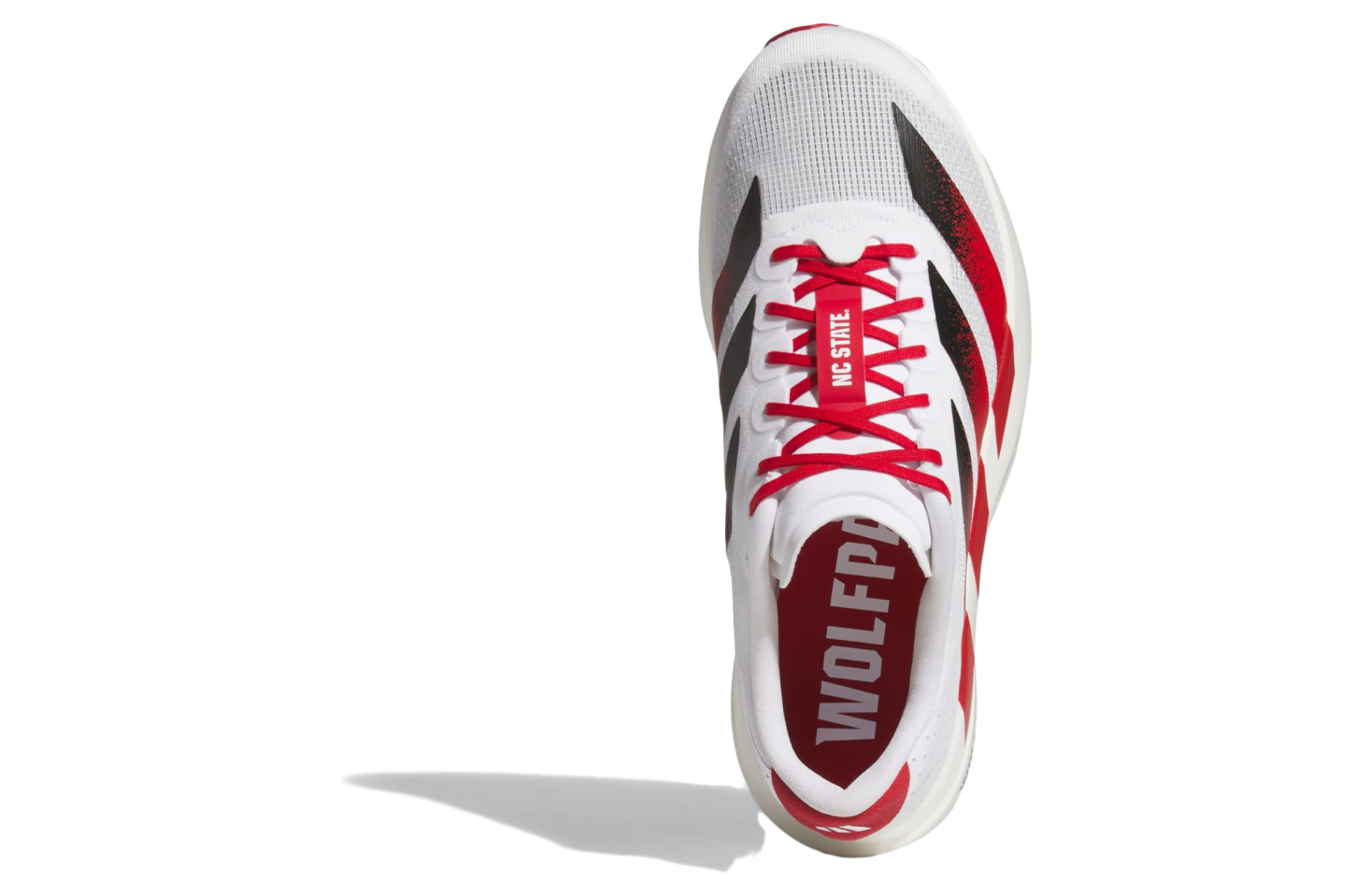 Adidas North Carolina Wolfpack Adizero Evo SL Cloud White / Team Power Red