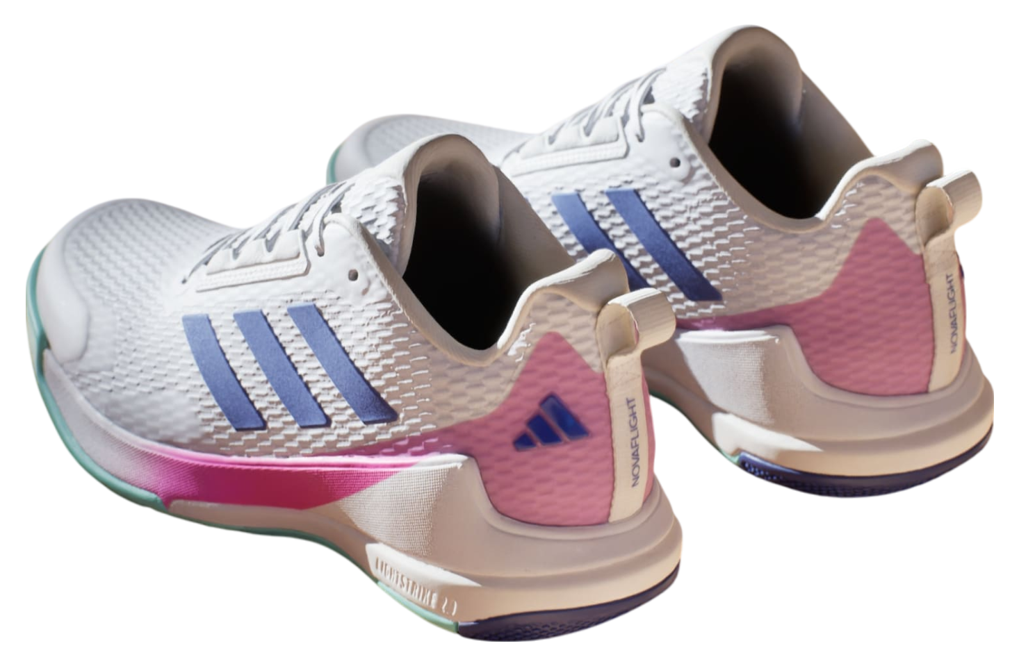 Adidas Novaflight 2 Indoor WMNS Cloud White / Lucid Blue