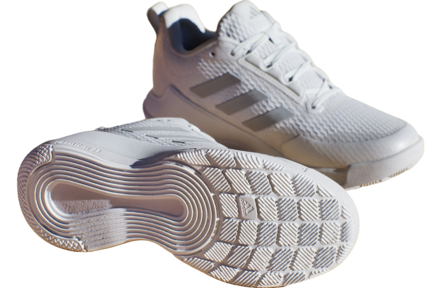 Adidas Novaflight 2 Indoor WMNS Cloud White / Silver Metallic