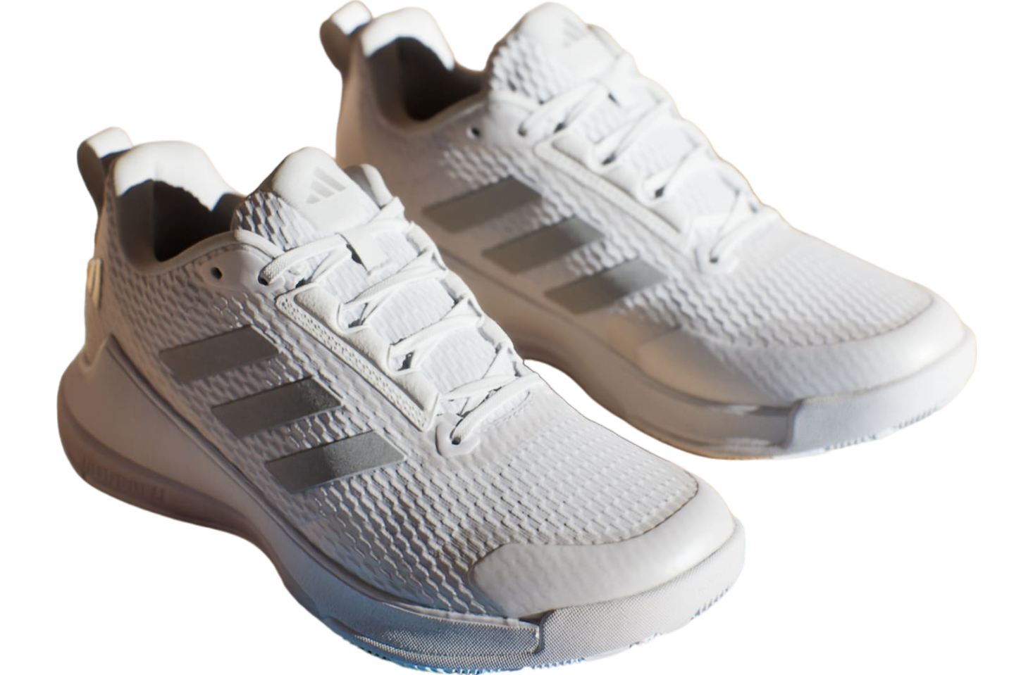 Adidas Novaflight 2 Indoor WMNS Cloud White / Silver Metallic