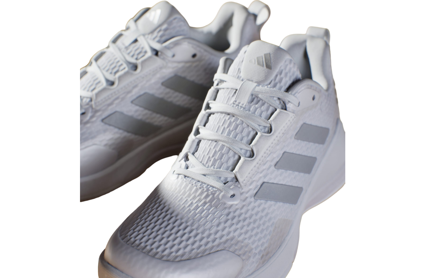 Adidas Novaflight 2 Indoor WMNS Cloud White / Silver Metallic