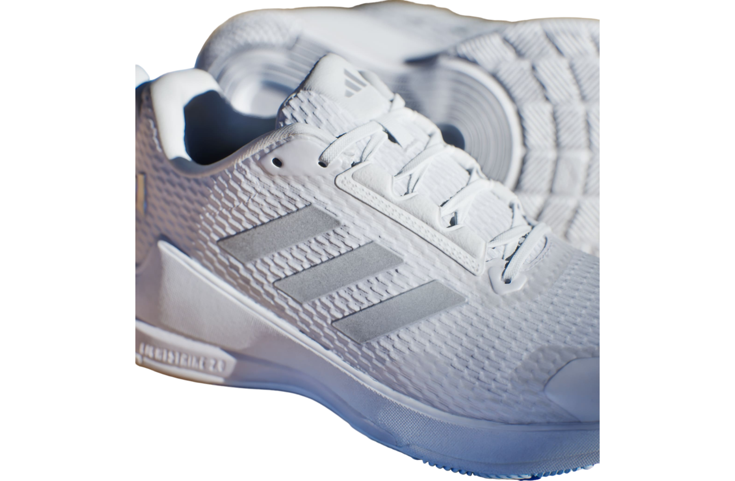 Adidas Novaflight 2 Indoor WMNS Cloud White / Silver Metallic