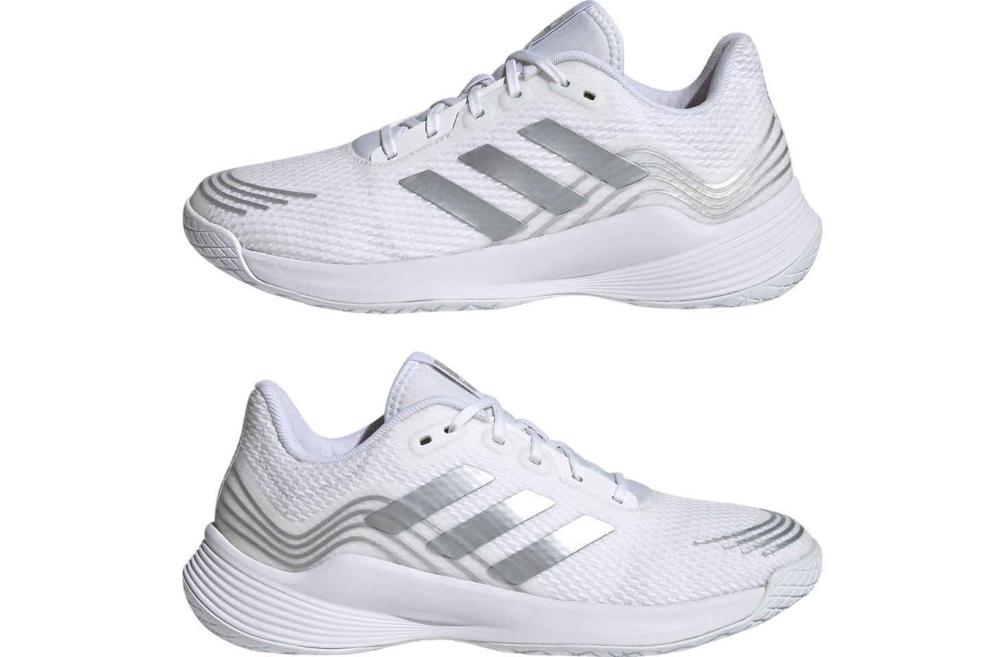 Adidas Novaflight Volleyball WMNS Cloud White / Silver Metallic