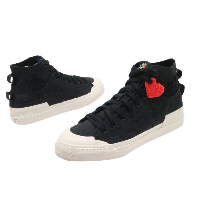 adidas Originals Nizza Hi DL Core Black Core White GZ2663