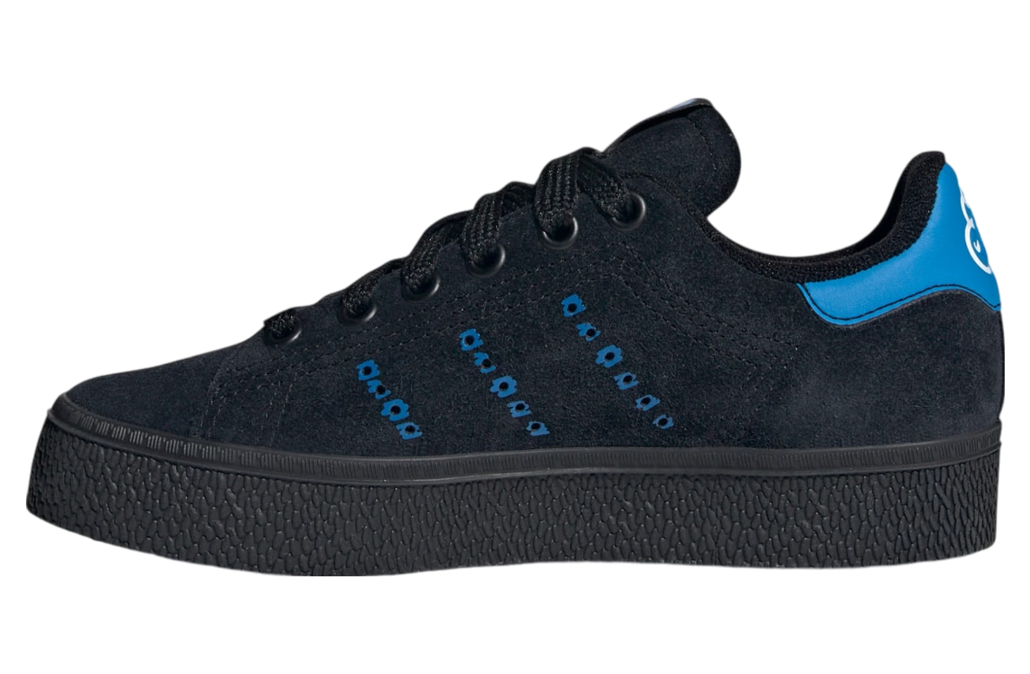 Adidas Originals x James Jarvis Stan Smith CS GS Core Black / Bright Blue